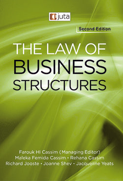 The Law of Business Structures (Not in Stock yet. Please see description)